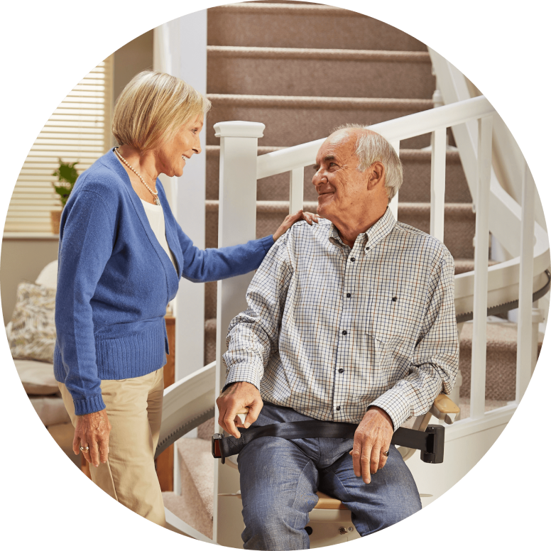 install straight stairlift in michigan